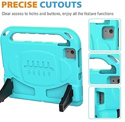 BMOUO Kids Case for iPad Air 5/4, Built-in Screen
