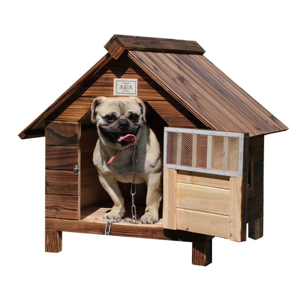 美しい 犬小屋 ケージ ペットの家犬の家 屋外の耐雨性の純木の犬小屋ペットの巣 屋内犬小屋犬小屋猫猫の家ペット家 犬小屋 ケージ Color Brown Size 69 66 68cm B07pgzry2t Brown 69 66 68cm 海外最新 Golaa Fr