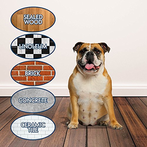 Simple Solution Hard Floor Extreme Pet Stain and Odor Eliminator Spray, Dog and Cat Enzyme Cleaner, Pro-Bacteria Cleaning Power, Strong Urine, Pee and Poop Smell Remover for Hardwood Floors, 32 oz