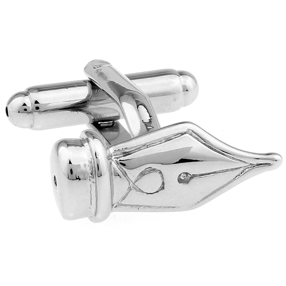 Quill Fountain Pen Pair Cufflinks