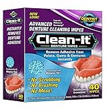 D.O.C. Denture Wipes 40 Each ( Pack of 3)