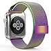Enow Smart Watch Band, Fully Magnetic Closure Clasp Mesh Loop Milanese Stainless Steel Bracelet Strap for Smart iWatch Sport & Edition 38mm & 42mm