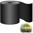Landical 5'' Depth 120 ft Sidewalk Shield Tree Root Control Barrier Landscape Edging Roll Heavy Duty Grass Weed for Protects Sidewalks Roads Driveways Backyard Path