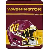 Northwest Company Washington Football Team Run Micro Raschel Throw Blanket