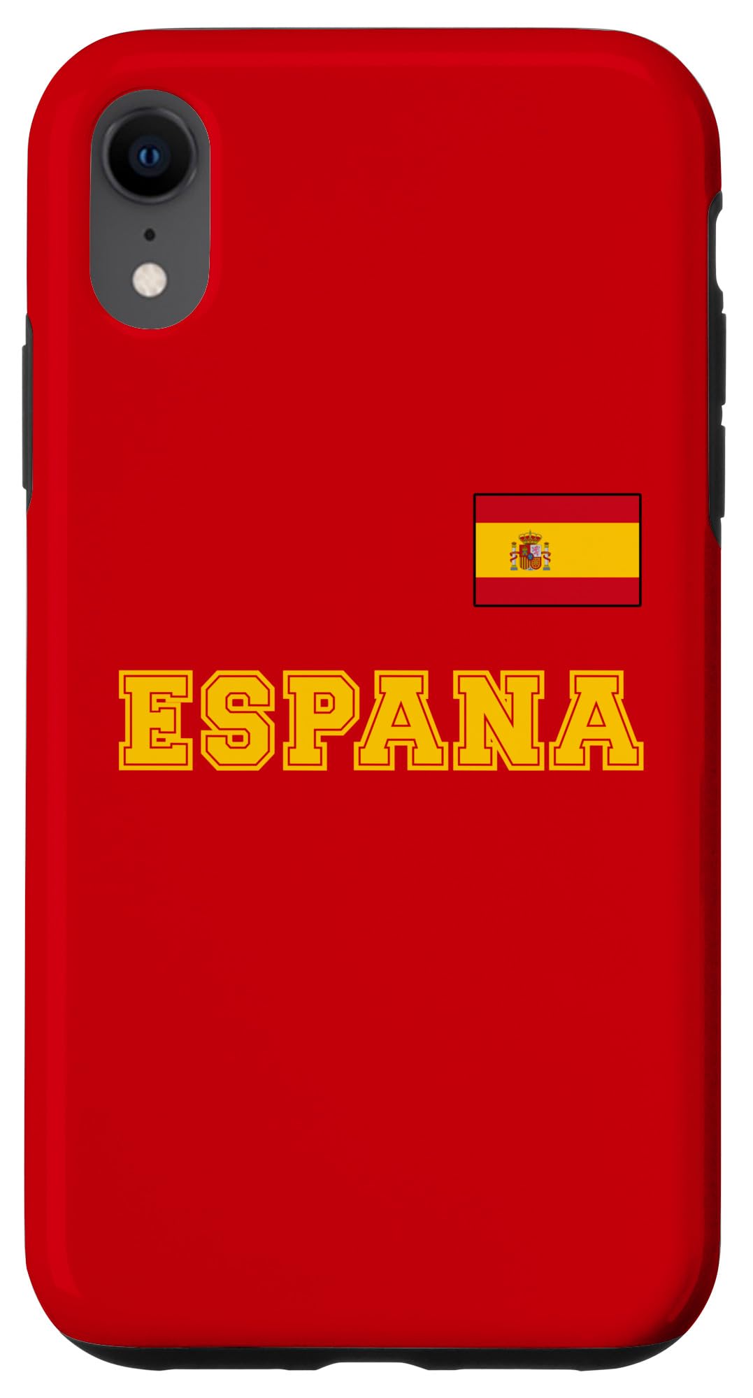 iPhone XR Spain - ESPANA with flag on the chest Case