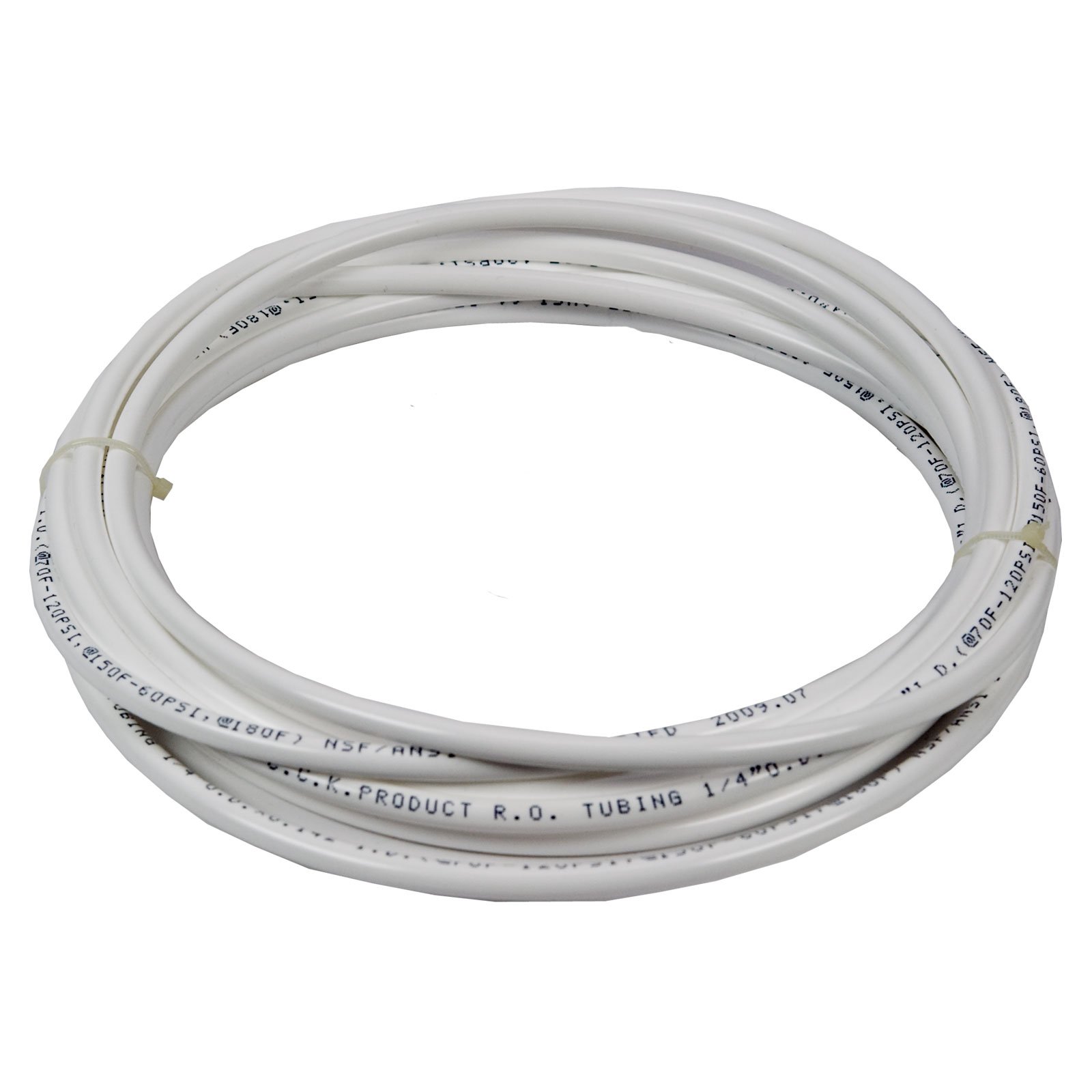 Vyair Fridge Filter Water Supply Pipe 1/4 inch White - 15 metres - to Fit American and European Style Double Fridge Refrigerator