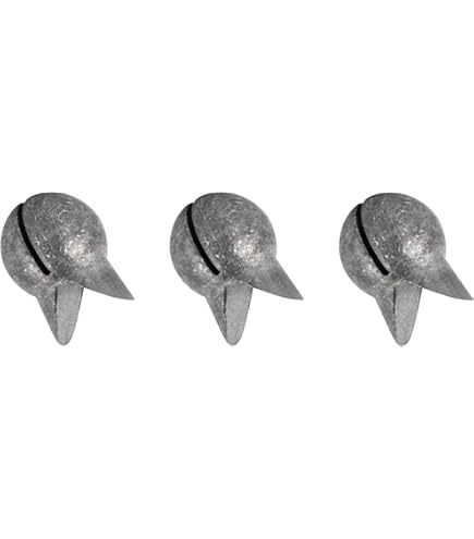 6 Confezioni Di Piombi Split Shot Water Gremlin Removibili - PSS-7, 30 Pezzi Per Confezione