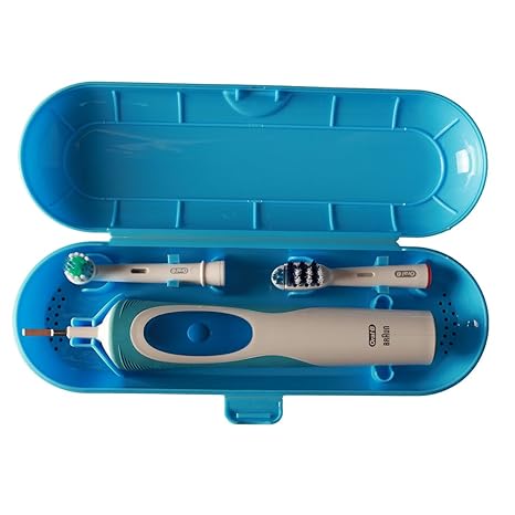 Drkao Reise-Schutzhülle für Standard Oral B elektrische Zahnbürste und Ersatzbürstenaufsätze Zahnbürste Reiseetui für Braun O
