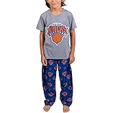 Ultra Game Youth NBA Official 2-Piece PJs Lounge Pants & Tee Set