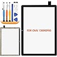 for Onn 100092980 Screen Replacement for Onn Kids Tablet 10.1 Screen for Onn 100092980 Touch Screen Digitizer Black with Tools(not Including LCD)