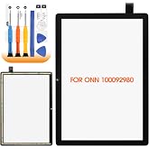 for Onn 100092980 Screen Replacement for Onn Kids Tablet 10.1 Screen for Onn 100092980 Touch Screen Digitizer Black with Tools(not Including LCD)