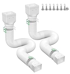 Ogutter Rain Gutter Downspout Extensions, Downspout