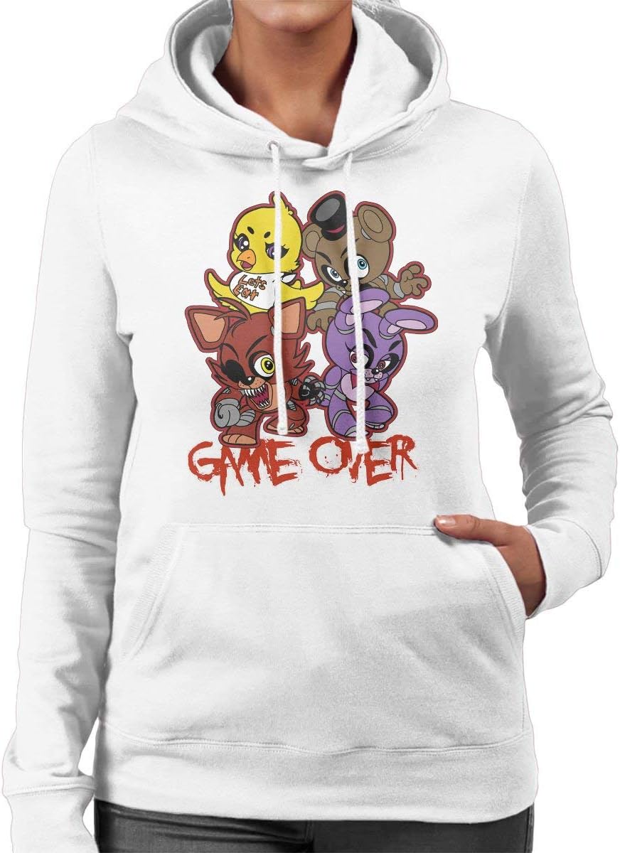 Five Nights at Freddys Characters Women's Hooded Sweatshirt