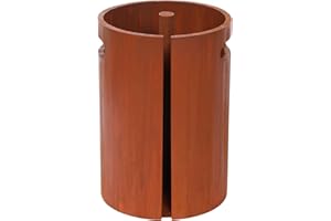 ZFLYCANP Paper Towel Holder, Wood Countertop Paper Towel, Simply Standing Countertop Paper Roll Holder with Non Slip Base and