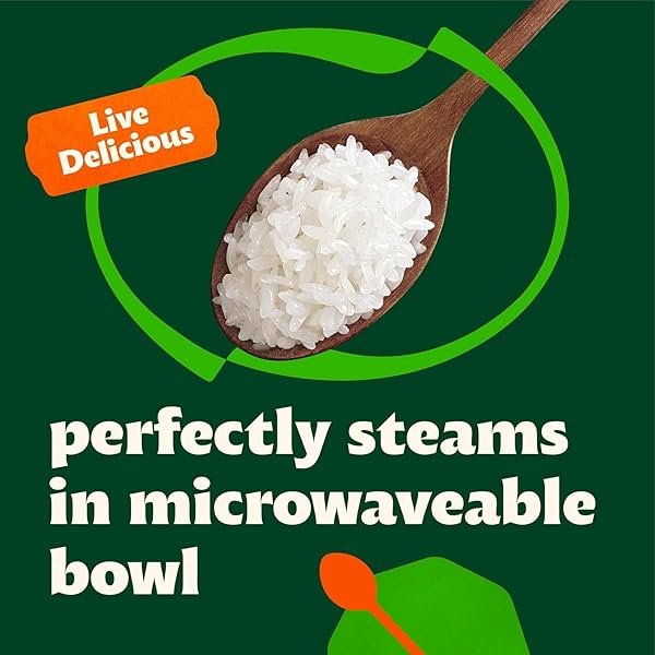 BIBIGO KOREAN STICKY WHITE RICE, MICROWAVABLE, ZERO TRANS FAT, 7.4 OUNCE (PACK OF 3)
