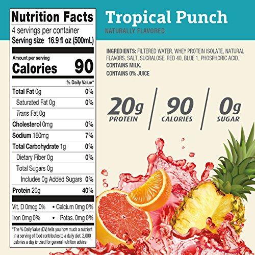 6 Premier+Protein+Clear+Drink+Tropical