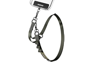 MAGEASY 2-In-1 Cell Phone Lanyard - Universal Crossbody Phone Strap & Wrist Strap with Built-in Keychain, Phone Tether Tab