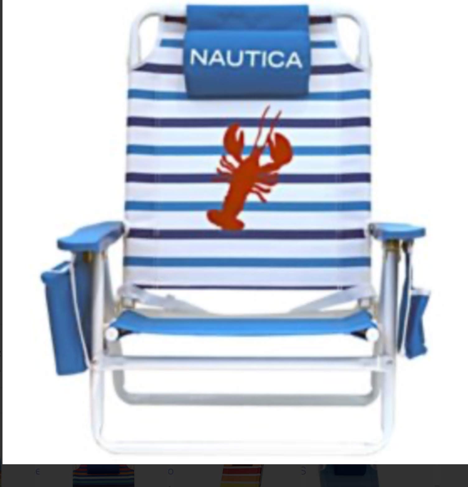 Essex Nautica Jumbo 5 Position Beach Chair In Lobster Stripe Buy Online In El Salvador At Elsalvadordesertcartcom Productid 172329927 Essex Nautica Jumbo 5 Position Beach Chair In Lobster Stripe Buy Online In El Salvador At Elsalvadordesertcartcom Productid 172329927