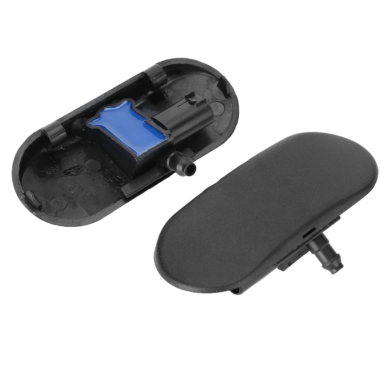 Windshield Washer Spray Nozzle,4F0955988A 4F0955987A Pair of ABS Windscreen Washer Jet Nozzle Sprayer for A4 A6