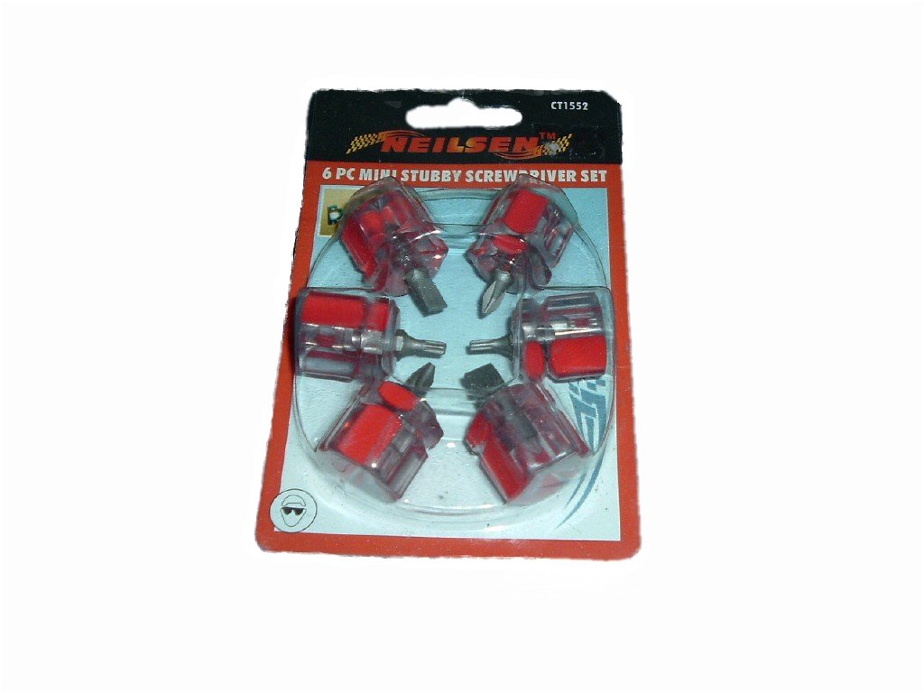 Mini Screwdriver Set - 6pc 25ct1552