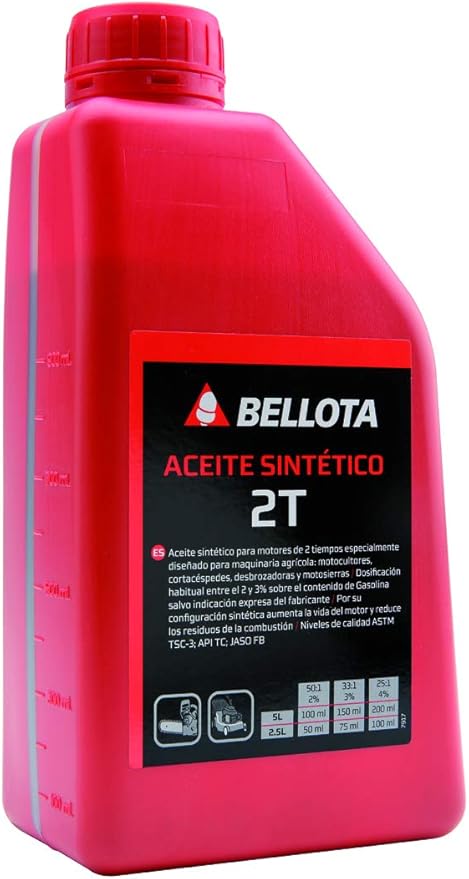 Bellota 3661-2T - Aceite 2T, Aceite Sintético 2 tiempos: Amazon.es ...