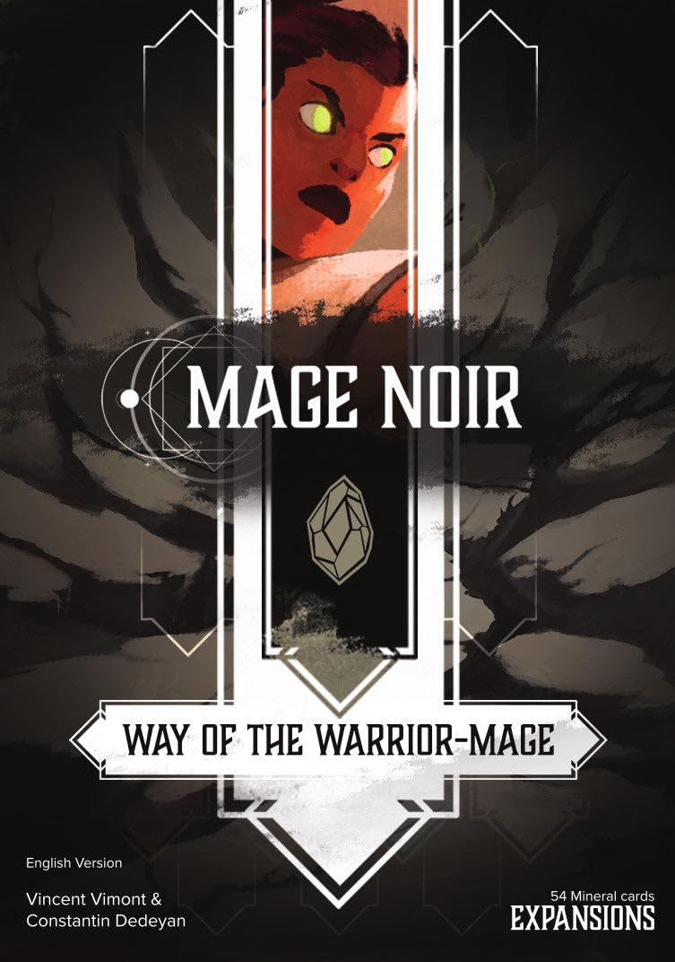 Mage Noir - Expansion - Way of the Warrior Mage - Strategic Card Battle Game for 2 Players - Board Game for Ages 14 and Up - English Version