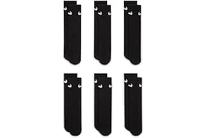 Nike Boy`s Cushioned Crew Socks 6 Pack