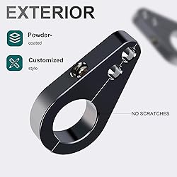 MoKitDora 1" Handlebar Clips or Frame Dual Hole