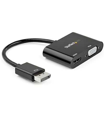 Amazon.com: StarTech.com DisplayPort To VGA Video Adapter