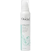 Ouidad VitalCurl+ Curl Defining Mousse, Lightweight Hair Foam, Styler for Soft, Touchable Hold, Adds Shine, Bounce & Volume, For Spiral Curls