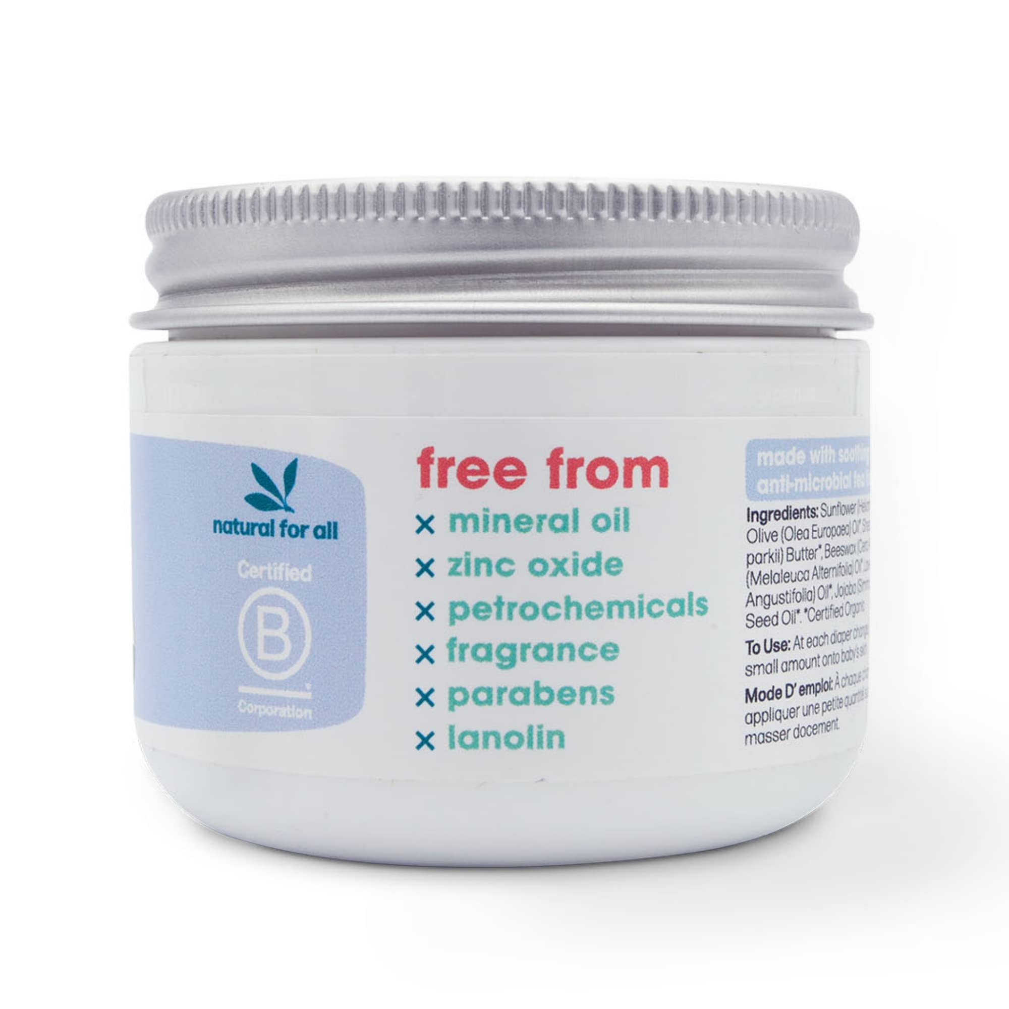 Lafe's Baby | USDA Organic Diaper Balm | All Organic & Natural with No Chemicals (2oz)