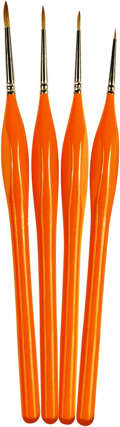 Pinceau Humbrol Palpo Taille 000 (très Fin) - Référence AG4231, Idéal Pour La Peinture De Modélisme Et Les Détails Précis