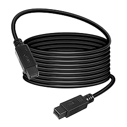 HATMINI 6FT Firewire 9pin Cable,IEEE 1394 Firewire