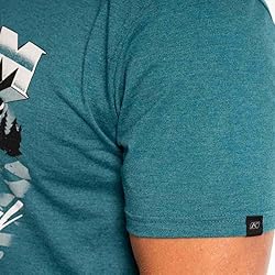 KLIM Men's Snowcrest Tri-Blend Short Sleeve Graphic