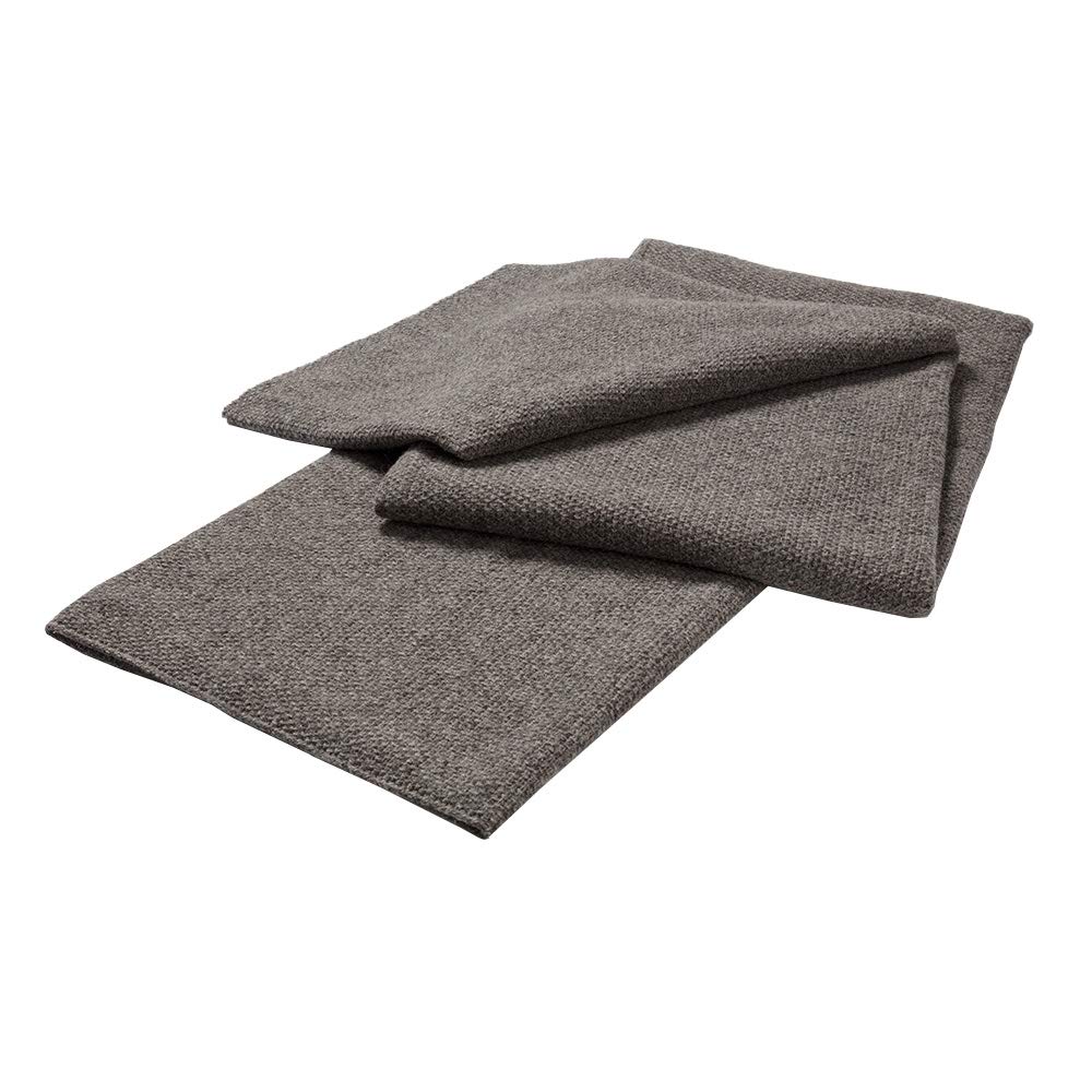 Rolf Benz 952-02-19 Plaid 100% Virgin Wool 130 x 200 cm Black