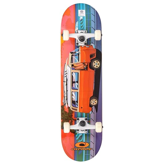 Osprey Volkswagen Absolute Anfänger Double Kick Trick Skateboard, 78,7 x 20,3 cm Ahorndeck