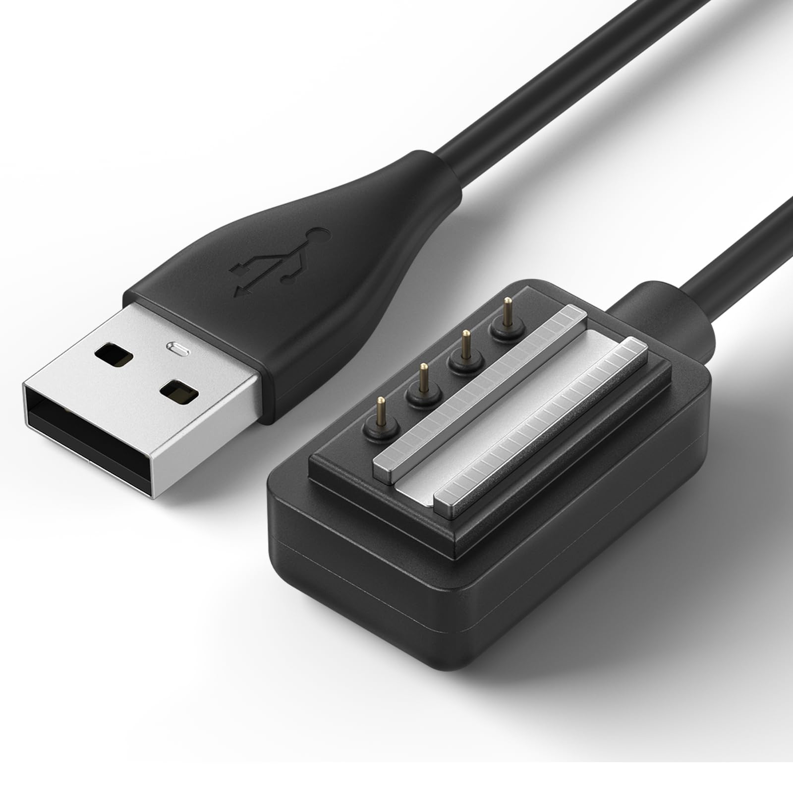 Wanme Charger for Suunto Spartan Ultra HR/Spartan Sport Wrist HR/Suunto 9/Suunto D5/Suunto EON Core/Sunnto Spartan Sport/Sunnto Spartan Sport Wrist Baro-USB Charging Cable Clip Cradle 100cm (1)