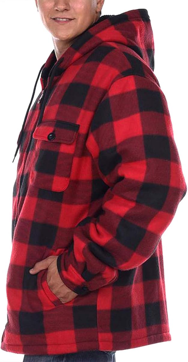 thick sherpa hoodie
