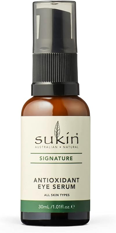 Sukin Signature Antioxidant Eye Serum 35ml Aloe Vera Cucumber Cruelty Free
