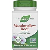Nature's Way Premium Herbal Marshmallow Root, 960 mg per Serving, 100 VCaps