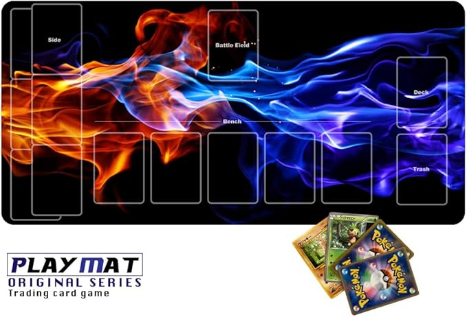 Amazon かっこいい ポケモンカード 専用 プレイマット とっても丈夫 高級感 厚手 ポケモンカード バトル シート デスクマット マウスパッド 3way Syaraku Genesis Ppn06 トレカ 通販