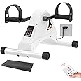 TODO Motorized Pedal Exerciser Mini Exercise Bikes, Under Desk Bike Peddler Exerciser for Seniors Rehab and Arm Leg Physical Therapy