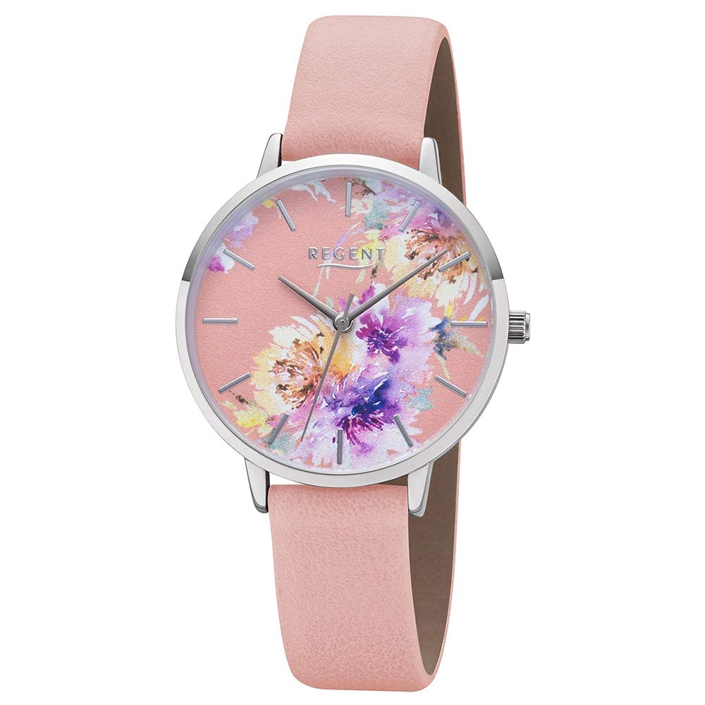 Regent Ladies Analog Watch BA-496 Leather Quartz Bracelet Watch Lady Line Pink URBA496 an Offer Made by IMPPAC