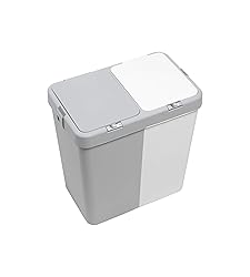 Mabel Home Plastic Laundry Hamper with Lid, 2