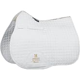 Harrison Howard All-Purpose Saddle Pad for Horses, GP Saddle Pad | Shock-Absorbing Horse Saddle Pad, Helps Reduce Pressure &amp; Improve Comfort, Contoured Backline Ideal for Daily Riding