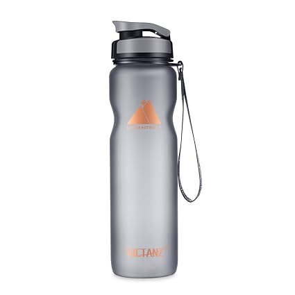 Victanz - Botella de agua deportiva de 1 litro, 1000 ml, botella ...