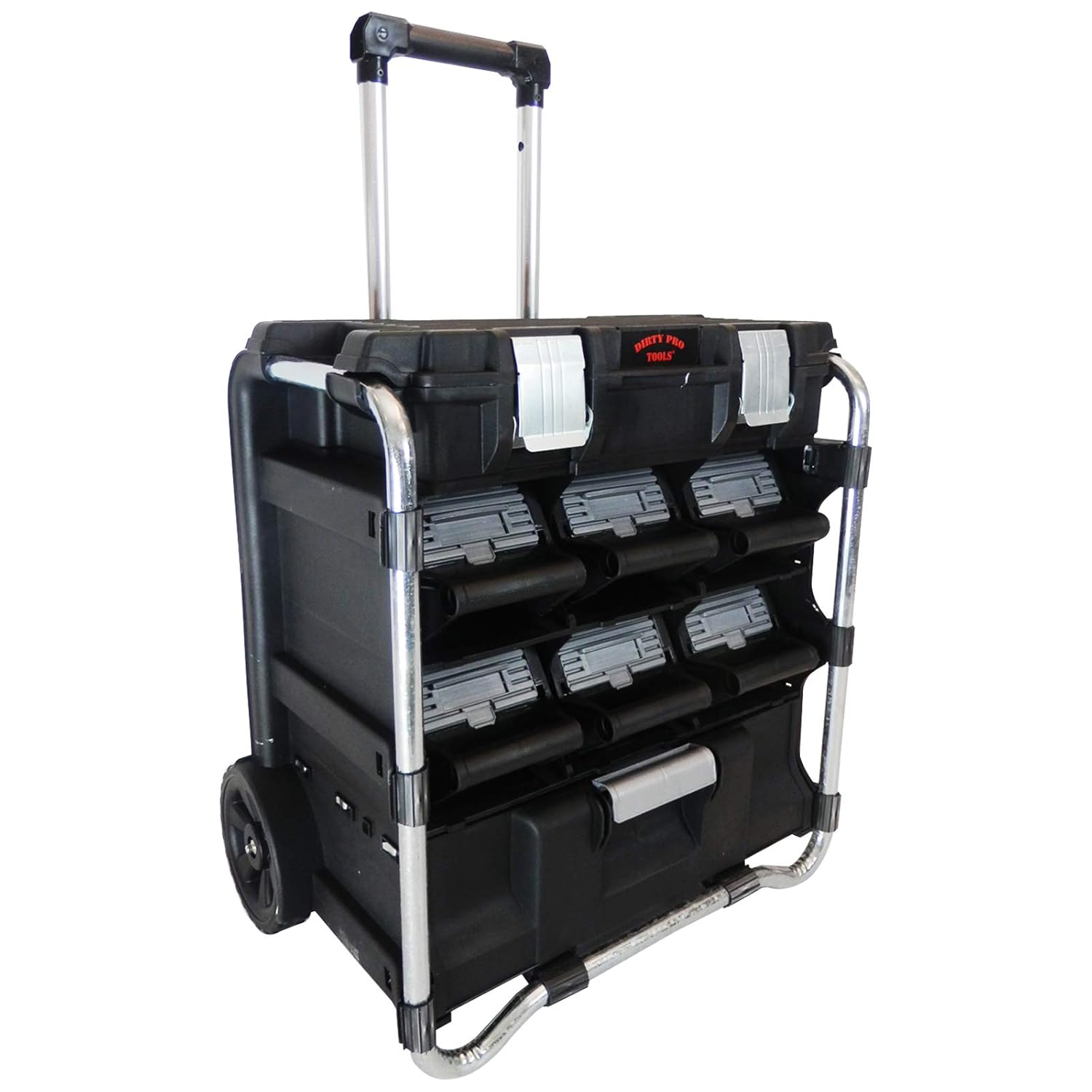 Dirty Pro Tools Multi Drawer Mobile Roller Tool Chest Trolley Cart
