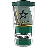Tervis Army - Forever Proud Made in USA Double Walled Insulated Tumbler Travel Cup Keeps Drinks Cold & Hot, 16oz, Classic