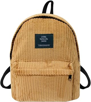 retro corduroy backpack