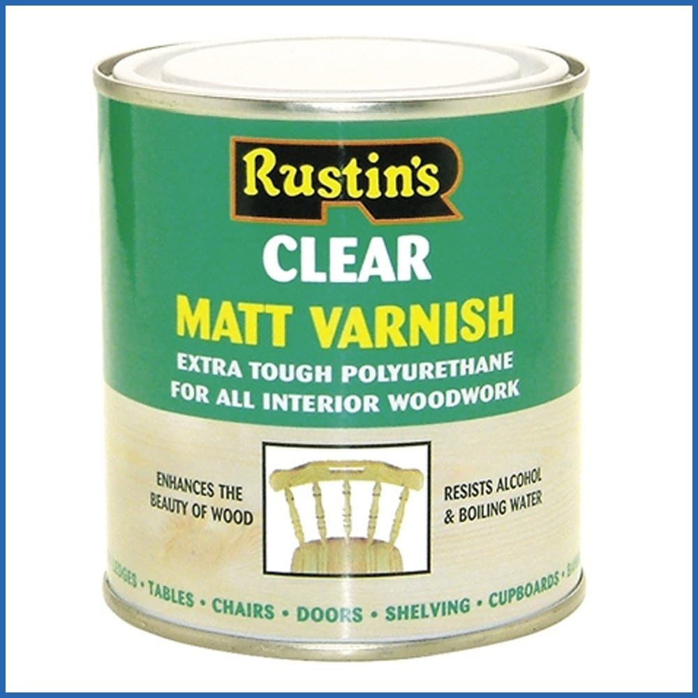 Rustins POMC2500 2.5L Poly Matt Varnish Clear BigaMart